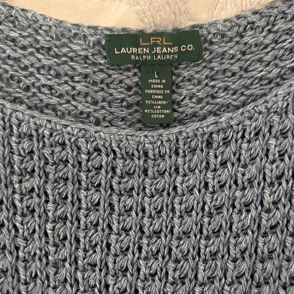 Ralph Lauren Sweaters - Ralph Lauren Linen/cotton Sweater Top